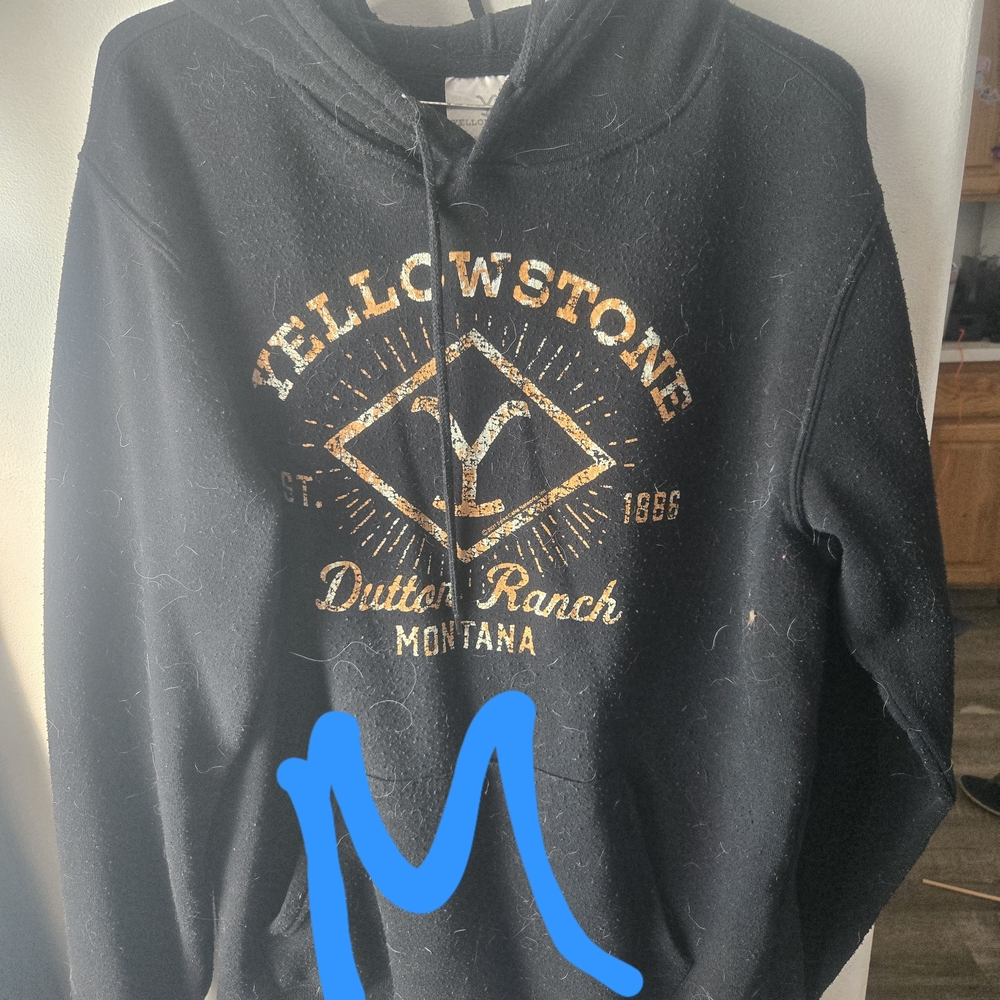 Yellowstone Dutton Ranch Black Hoodie